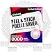 TIDYBOSS 48 Pack Jigsaw Puzzle Saver Sheets Puzzle Keeper Preserves Up to 8 x 1000 Pieces Puzzles Glue and Frame Puzzles Accessories for Adults Also Come with 8 Adhesive Wall Hangers - Image 2