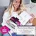 TIDYBOSS 48 Pack Jigsaw Puzzle Saver Sheets Puzzle Keeper Preserves Up to 8 x 1000 Pieces Puzzles Glue and Frame Puzzles Accessories for Adults Also Come with 8 Adhesive Wall Hangers - Image 4
