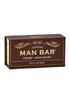San Francisco Soap Company San Francisco Soap Company Peppered Cardamom and Juniper Man Bar  EXFOLIATING  No Harmful Chemicals  Good for All Skin Types  Made in the USA 