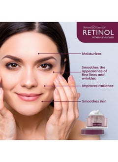 RETINOL Retinol Night Cream - The Original Anti-Aging Retinol For Younger Looking Skin - Luxurious Restorative Moisturizer Works While You Sleep to Reduce Fine Lines And Other Signs of Aging  - Image 4