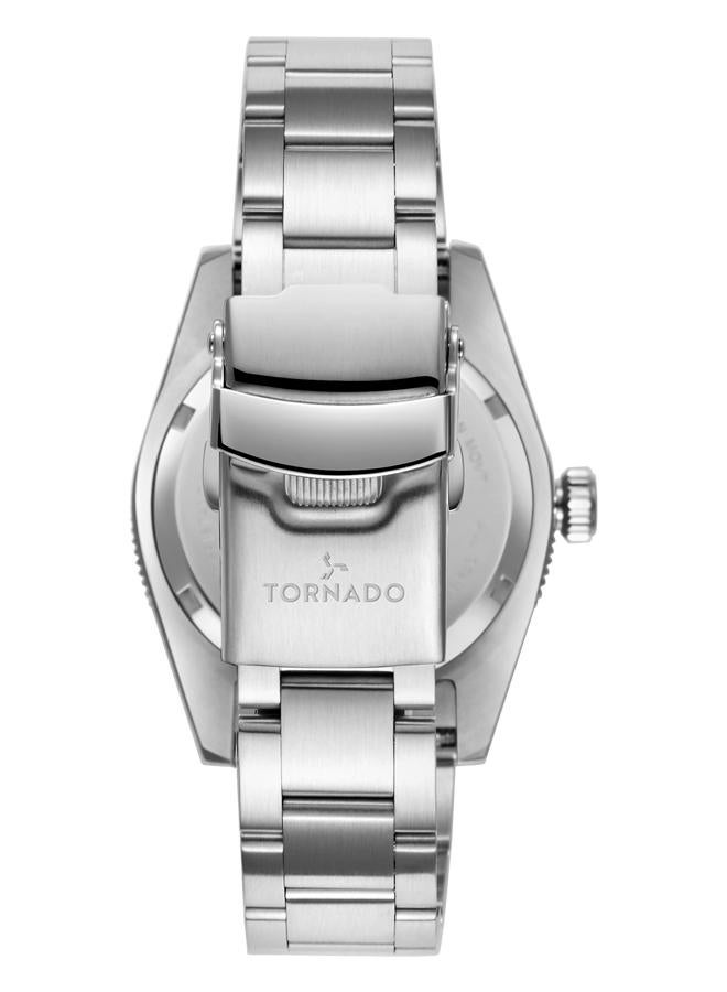 TORNADO Men's Stainless Steel Analog Watch T24006-SBSB - 40 mm - Image 3