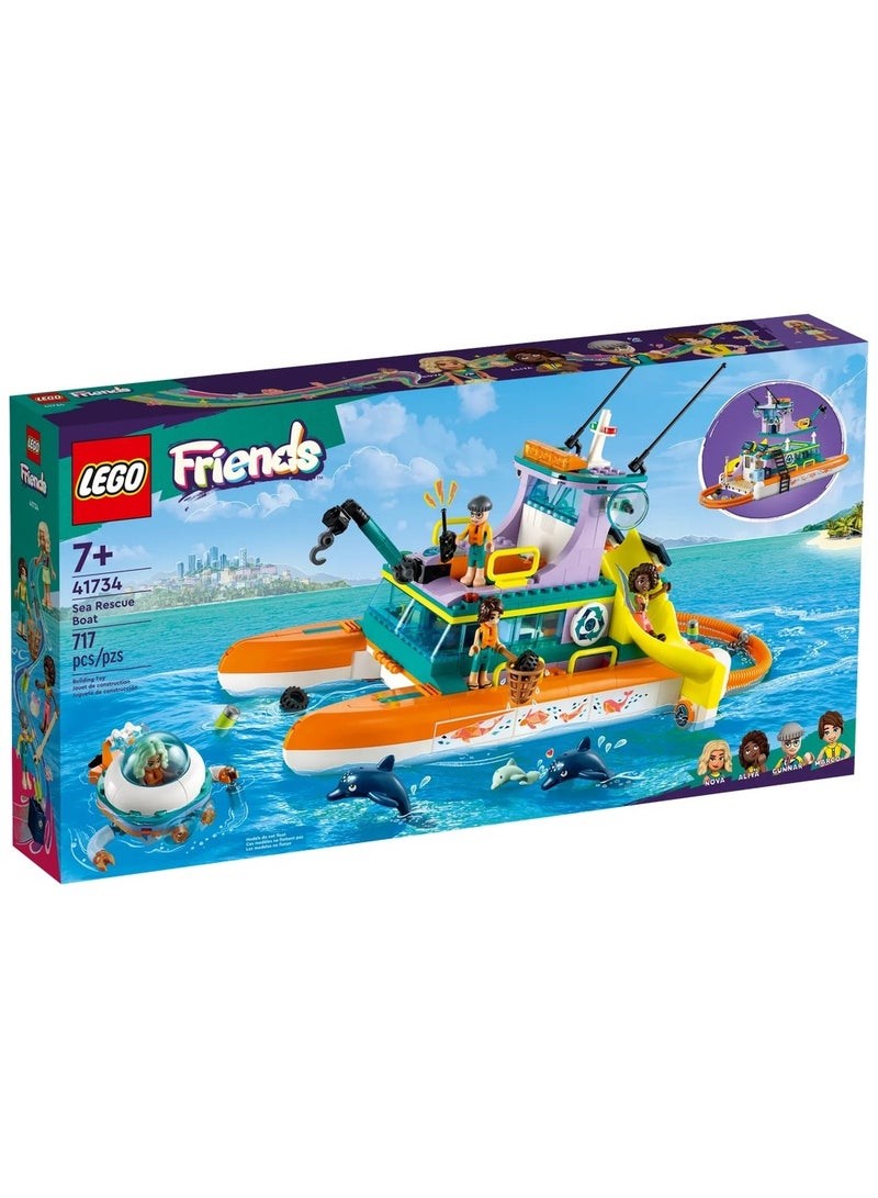 LEGO - Sea Rescue Boat 717 Pieces - 41734 - Image 1