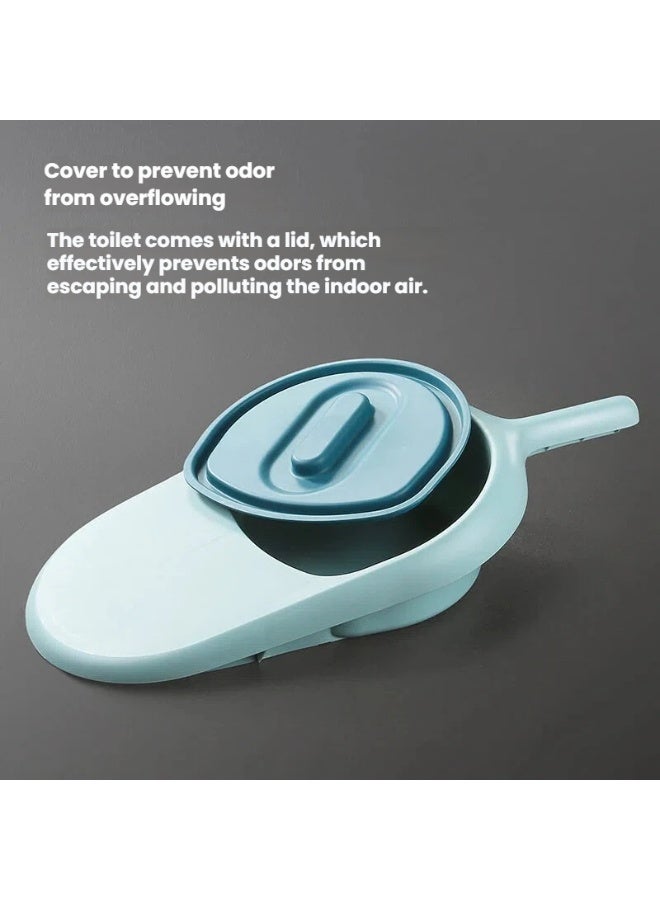 general Bedridden elderly paralyzed patients horizontal potty with lid to potty maternal adult toilet bed potty device - Image 2