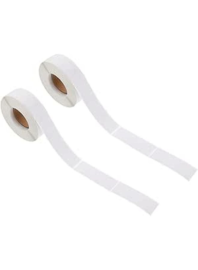 2 Rolls Blank Classification Stickers Easy Peel and Stick Labels for Home Office Organization - Image 1