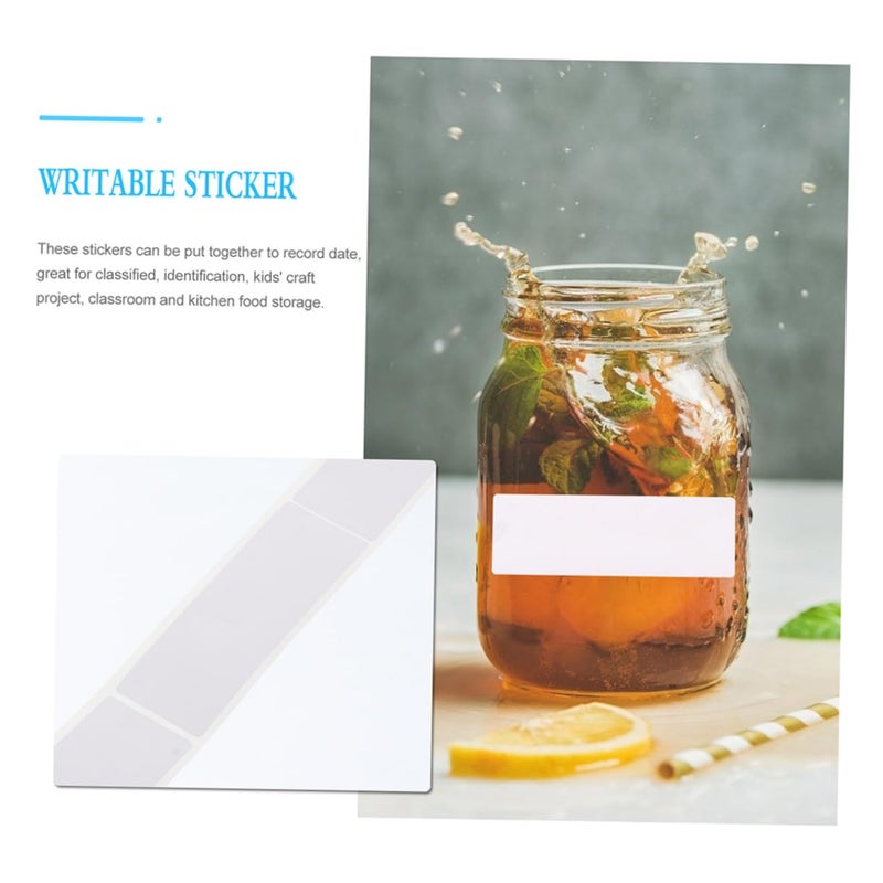 2 Rolls Blank Classification Stickers Easy Peel and Stick Labels for Home Office Organization - Image 5