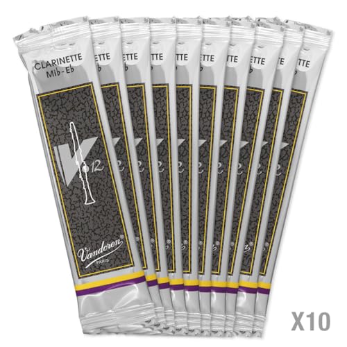 Vandoren CR6125 Eb Clarinet V.12 Reeds Strength 2.5; Box of 10 - Image 4