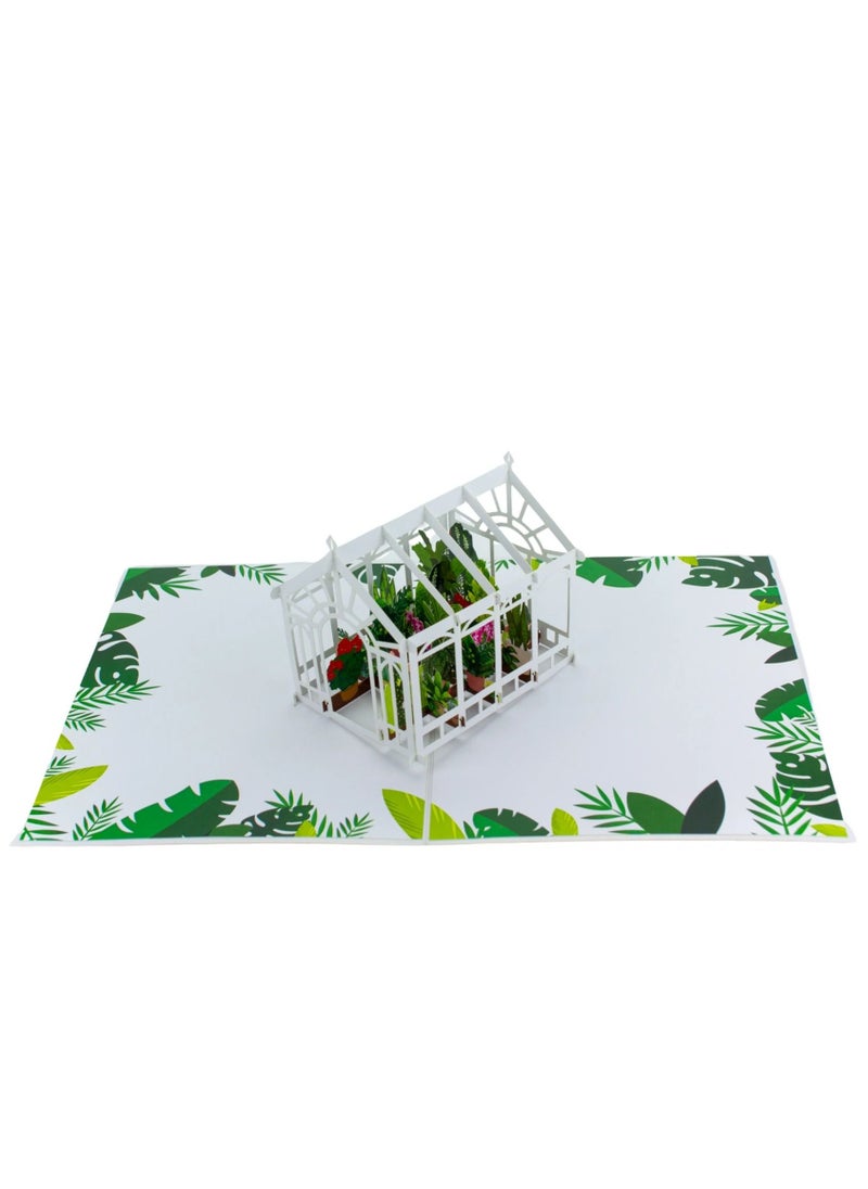 Abra Cards - Greenhouse Pop Up Card Fathers Day Gifts - Image 1