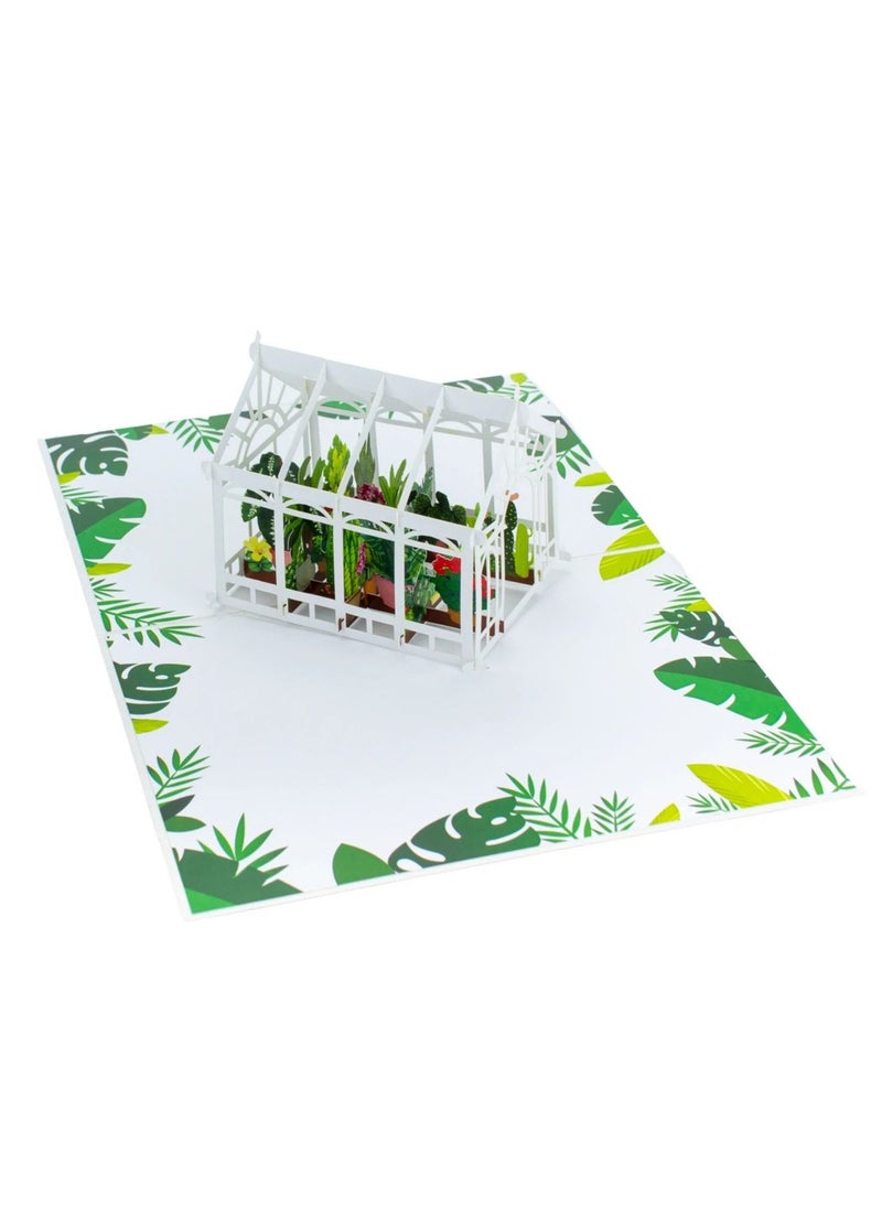 Abra Cards - Greenhouse Pop Up Card Fathers Day Gifts - Image 1