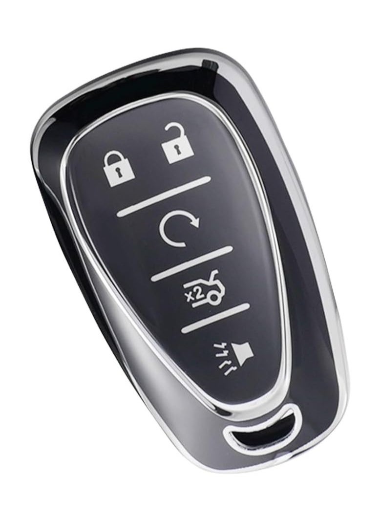 Service Zone - Key Fob Cover for Chevy Chevrolet 2017-2024 Trax Sonic Cruze Volt Equinox Traverse Blazer Trailblazer Malibu Spark - Image 1