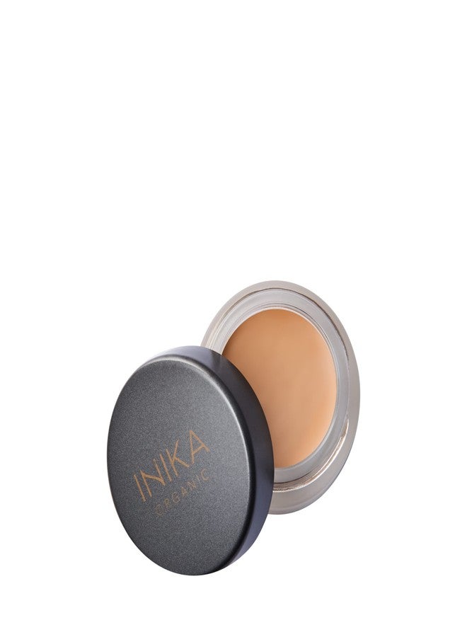INIKA Organic Full Coverage Concealer | Erase Dark Circles, Cover up Blemishes, Creamy formula, Vegan Ingredients, All Day Wear that Hydrates and Nourishes. Sand - Image 1