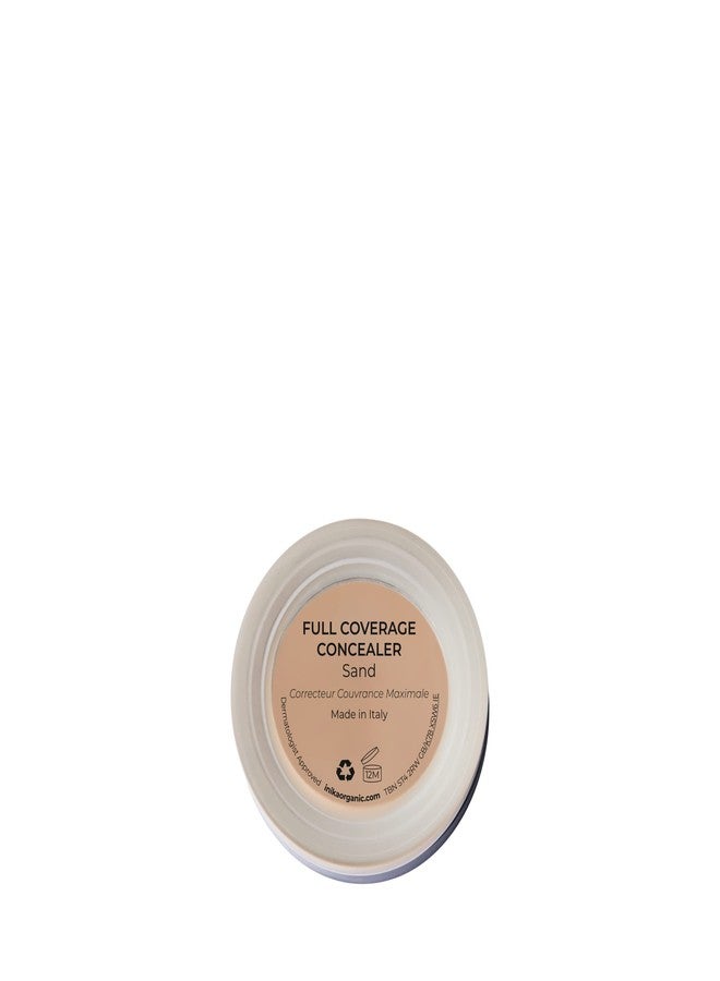 INIKA Organic Full Coverage Concealer | Erase Dark Circles, Cover up Blemishes, Creamy formula, Vegan Ingredients, All Day Wear that Hydrates and Nourishes. Sand - Image 3