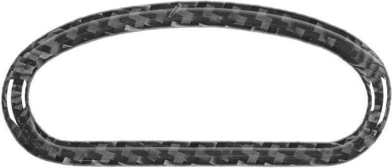 klarako Skylight Handle Trim, Carbon Fiber Skylight Handle Trim Frame Inner Decoration Fit for Lancer GTS 2008?2016 - Image 1