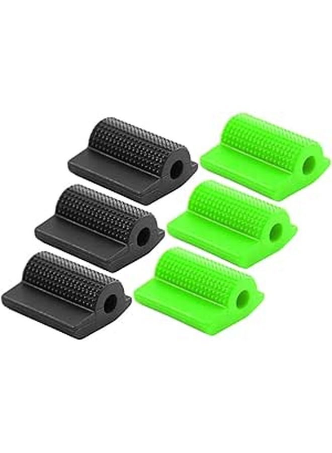 6Pcs Non Slip Rubber Motorcycle Gear Shifter Protector Covers Foot Boot Accessories - Image 1