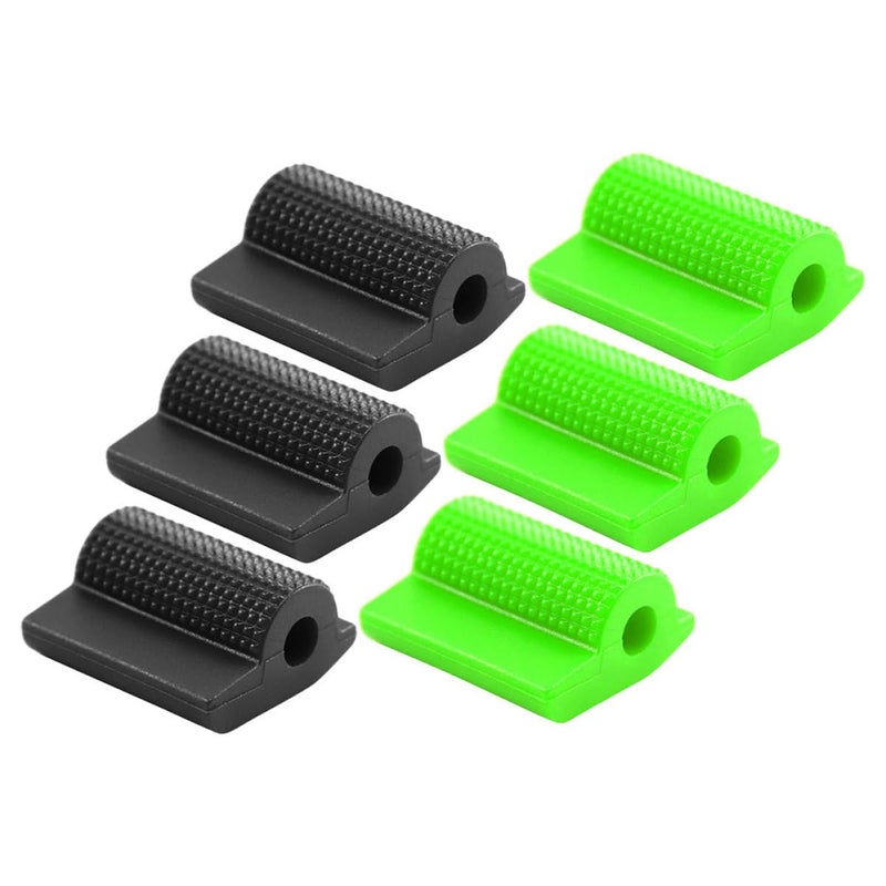 6Pcs Non Slip Rubber Motorcycle Gear Shifter Protector Covers Foot Boot Accessories - Image 2