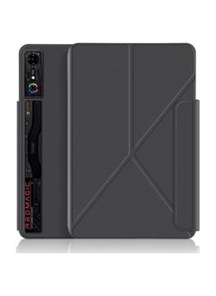 General Cace for ZTE Nubia Red Magic Gaming Pad Pro 10.9-inch (2024) Magnetic Multi-functional Smart Tablet Cover with Auto Sleep/Wake & Multi-view Stand Anti-fall Protective Cover 