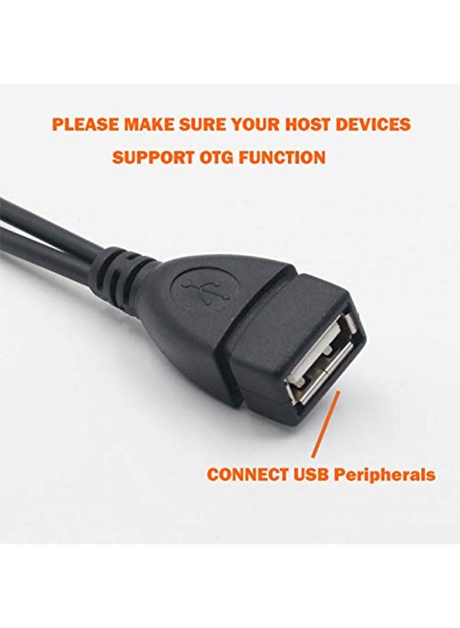 GNAFOTU 2-in-1 Micro USB to USB Adapter (OTG Cable + Power Cable) for Fire Stick, PlayStation Classic and More - 2 Pack  - Image 5