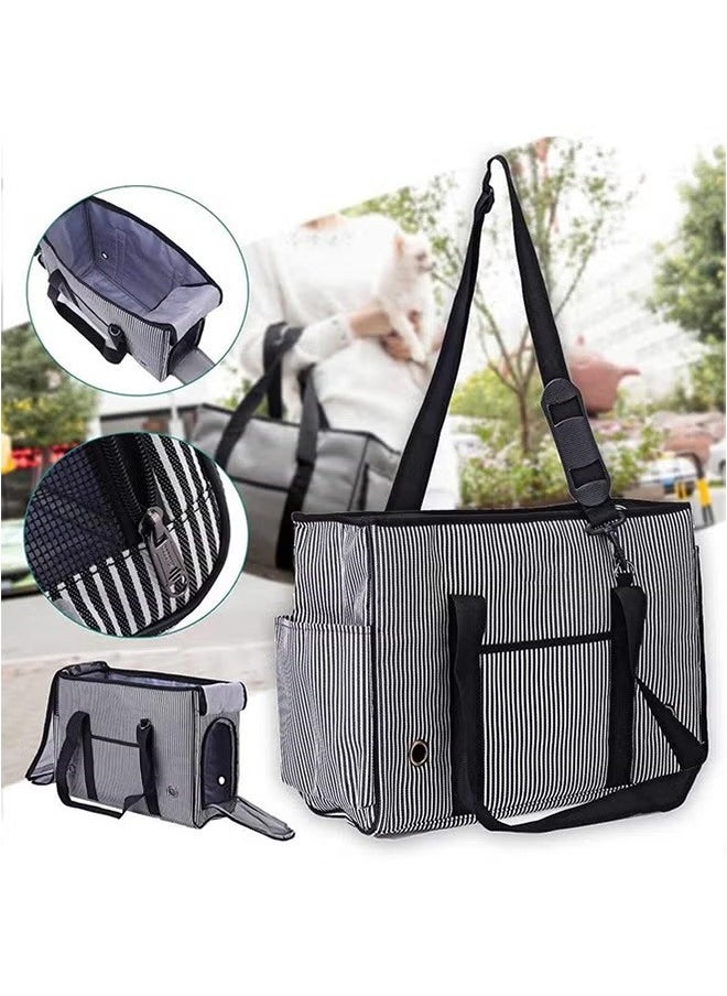 Outing Carrying Bag Portable Pet Travel Bag, Black/White - pzsku/ZA6299A317DCFF559E1BAZ/45/_/1732069543/d5ca92a1-84b5-48e3-abcd-8a23c03ced0a