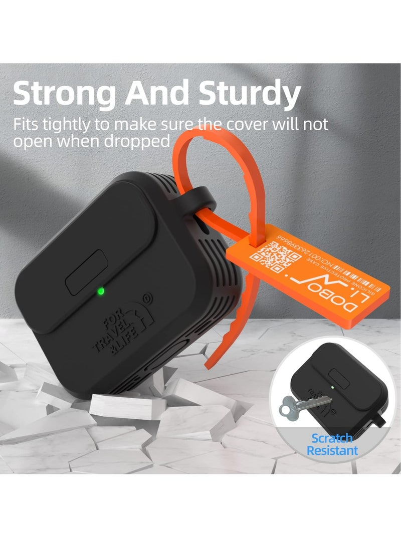 SYOSI - Headphone Protective Cover, Compatible with AirPods Pro 2nd/1st Generation Case Cover, Rugged Military Grade Protective Cover, with Apple AirPods Pro 2022/2019 Charging Case - Image 1