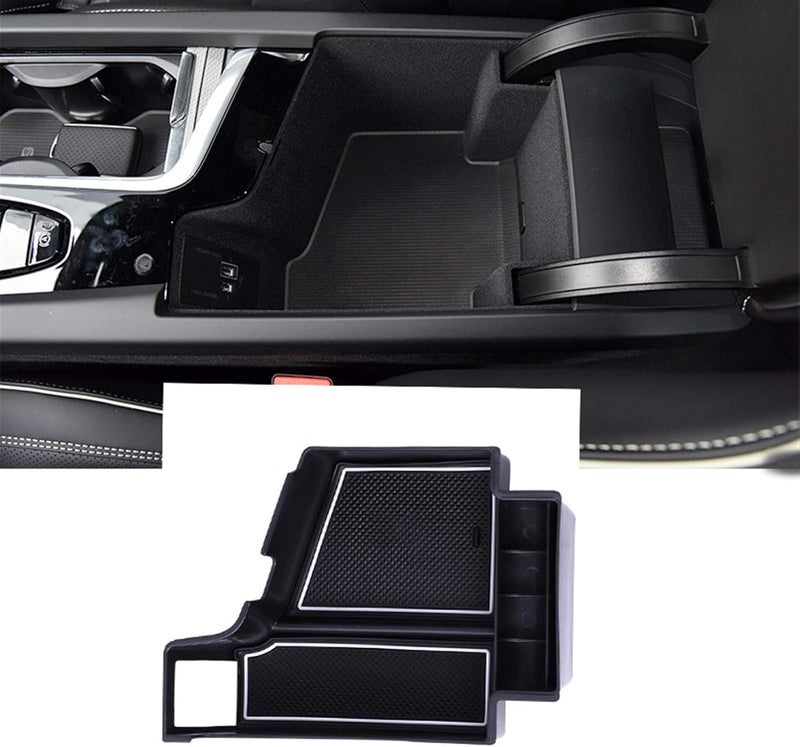 QASULER Car Console Storage Tray for Volvo - Image 2