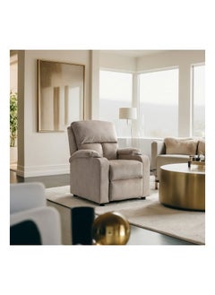 Micasa Elegant and Modern Design Recliner Chair with Push Back Mocha 101 x 87 x 78 cm SX-8147 MOCHA  - Image 3