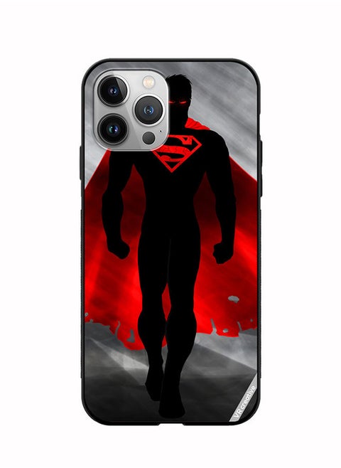 Protective Case Cover For Apple iPhone 12 Pro Max Superman Design Multicolour