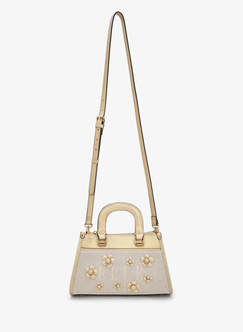 ايل Floral Embellished Tote Bag With Detachable Strap Ramadan Collections