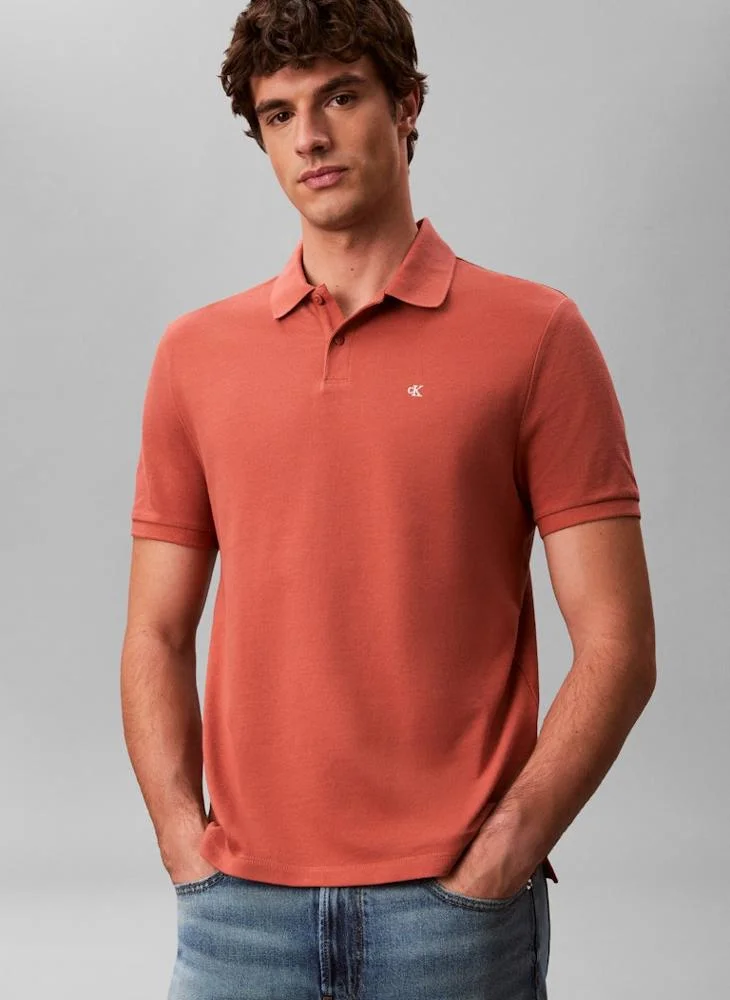 Monogram Embroidery Polo