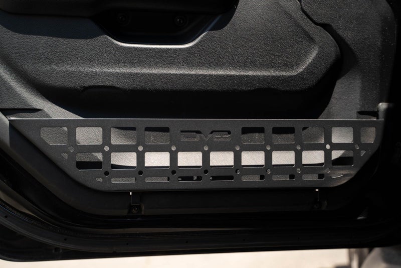 DV8 Offroad Slim Front Door Molle Pockets for 2018-2025 Jeep Wrangler JL & 2020-2025 Gladiator JT | Replaces The Weak Factory Netting | Molle Panel Design | Slimmer Width for Improved Legroom | Sold as a Pair - Image 5