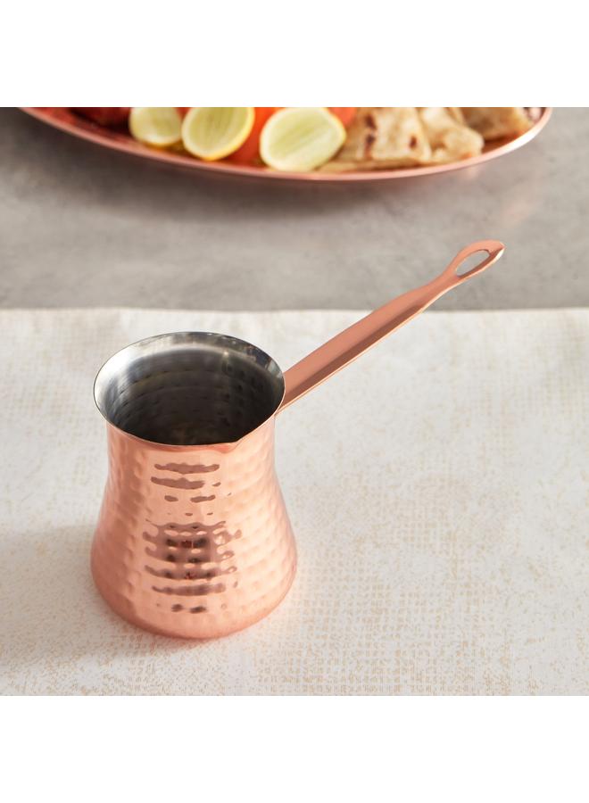 Shine Hammered Stainless Steel Coffee Warmer 450 Ml - Image 2