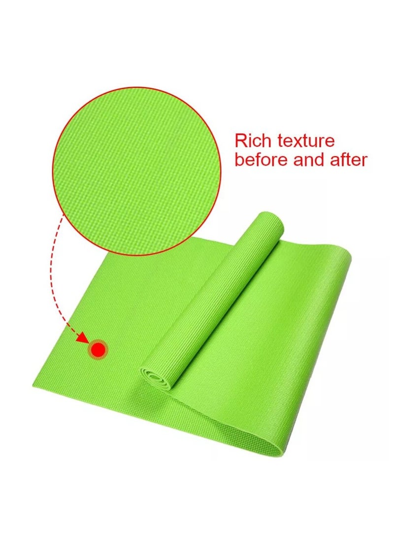 Spall Yoga Mat 4mm Thick High Quality NBR Non-Slip Yoga Mats For Beginner Fitness Exercise  - Image 4
