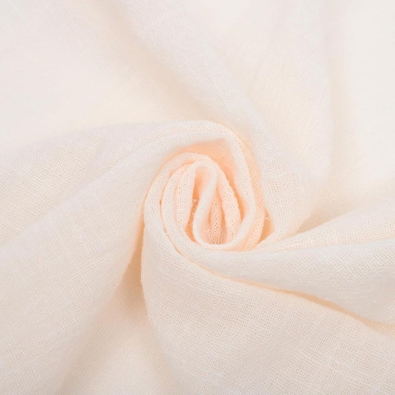 مجموعة مناديل قماش قابلة للغسل من 12 قطعة، ناعمة وزخرفية بشرابات ريفية لحفلات الزفاف والعشاء - Image 5