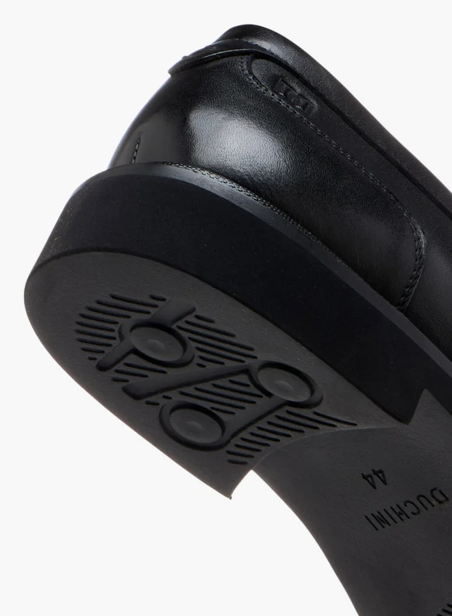 دوتشيني Men's Cutout Detail Slip-On Loafers