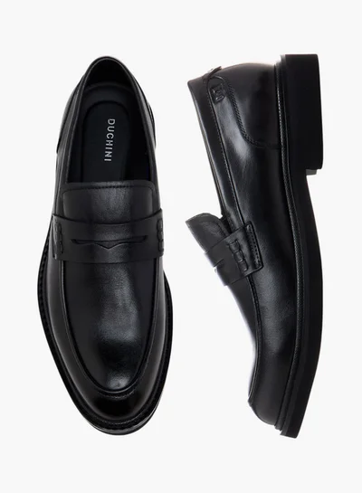دوتشيني Men's Cutout Detail Slip-On Loafers