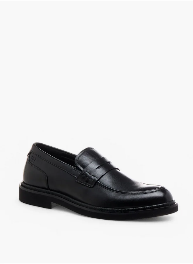 دوتشيني Men's Cutout Detail Slip-On Loafers
