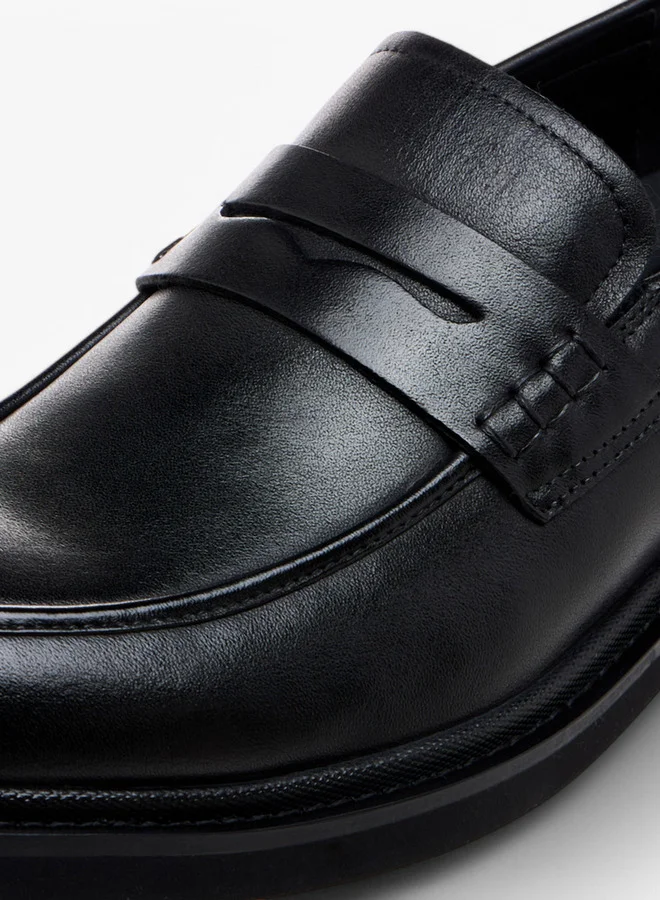 دوتشيني Men's Cutout Detail Slip-On Loafers