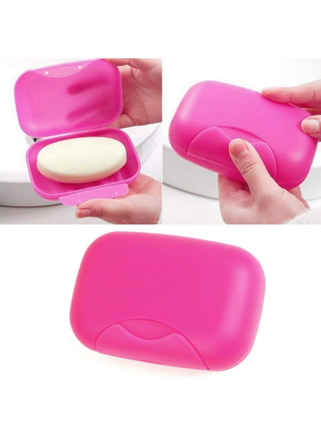 Inditradition Plastic Travel Soap Box | Soap Case Holder for Bathroom, Pack of 2 (Assorted Colour) - Image 3