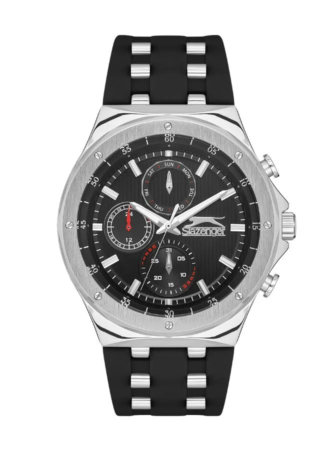 Slazenger Men's Silicone Multi Function Watch SL.9.2218.2.01 - 46 mm