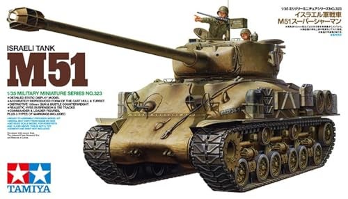 Tamiya Models Israeli Tank M51 Model Kit - Image 5