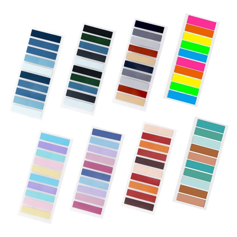 Writable Sticky Flags Repositionable Page Markers for School Office Random Colors - Image 2