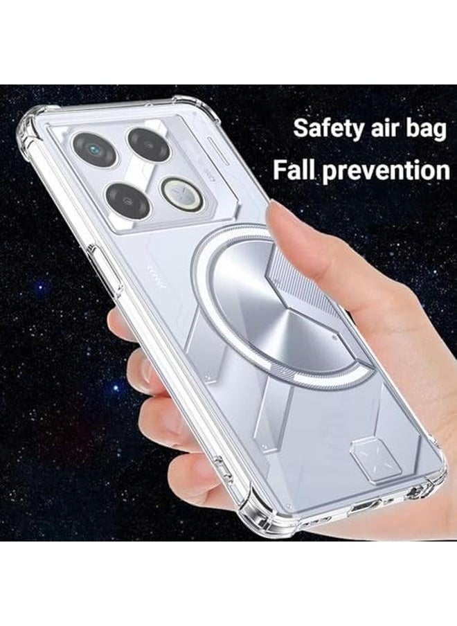 erorex - 1 Plus 2 Plus 2 Compatible With Infinix Gt20 Pro 5G Clear Case And 2 Pcs Screen Protector 6.7 Inch And 2 Pcs Camera Lens Protector 9H Hardness Anti Scratch And Bubble Free Silicone Cover - Image 1