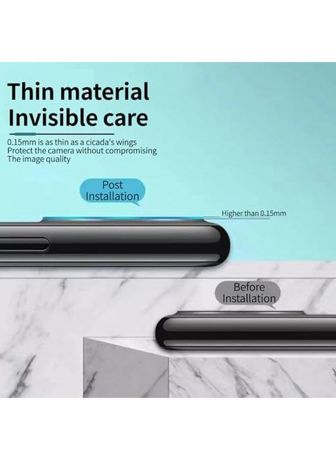 erorex - 1 Plus 2 Plus 2 Compatible With Infinix Gt20 Pro 5G Clear Case And 2 Pcs Screen Protector 6.7 Inch And 2 Pcs Camera Lens Protector 9H Hardness Anti Scratch And Bubble Free Silicone Cover - Image 1