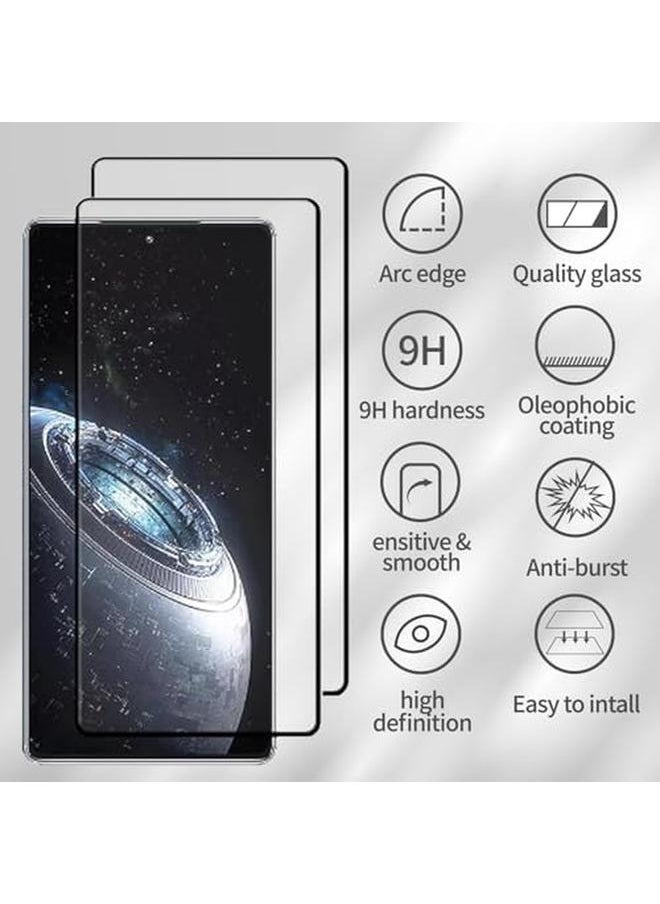 erorex - 1 Plus 2 Plus 2 Compatible With Infinix Gt20 Pro 5G Clear Case And 2 Pcs Screen Protector 6.7 Inch And 2 Pcs Camera Lens Protector 9H Hardness Anti Scratch And Bubble Free Silicone Cover - Image 1