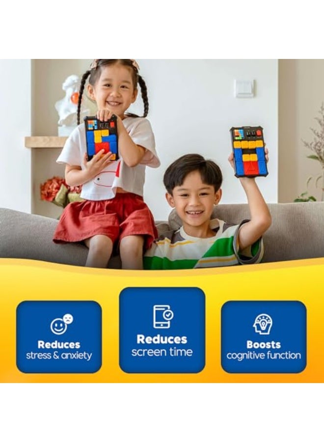 GiiKER Super Slide Puzzle Brain Teaser Games with 500+ Levels STEM Interactive Handheld Educational Kid Teens Toys,Travel Relax Brain Game,Suitable for Birthday Gifts for All Ages - Image 5