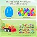 SUGFUT 24 PCS Prefilled Easter Eggs with Toys Pull Back Cars Easter Basket Stuffers for Toddler Gifts for Kids Easter Party Favors - Image 4