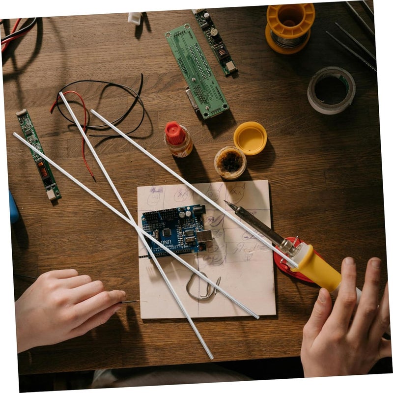 GANAZONO 3 قطع قضبان ألومنيوم مجوفة قطرها الخارجي 3 مم قضبان خفيفة الوزن لصناعة الحرف اليدوية - Image 5