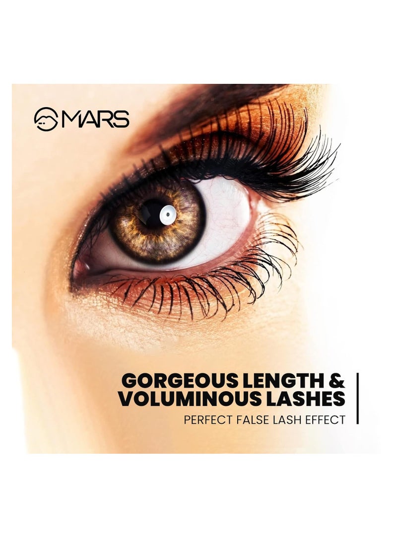 Mars - Mars Ultra Curl Long lasting Forget Falsies Mascara 9.0 ml  Jet Black - Image 1
