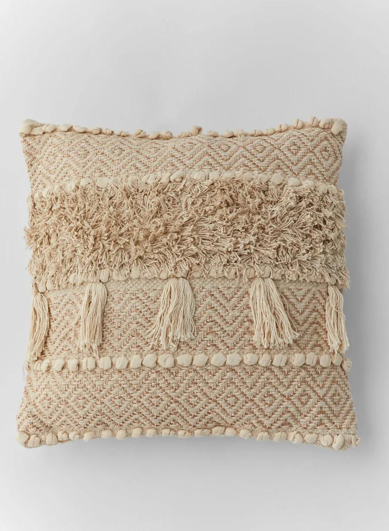 Noire Edit Tassel Cushion With Insert