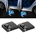 Zufoty 2PCS Car Door Light Projector Wireless LED Car Door Paste Welcome Courtesy Light LED Courtesy Ghost Shadow Welcome Lamp Universal Car Accessories Fits Most Car SUV Truck - Image 2