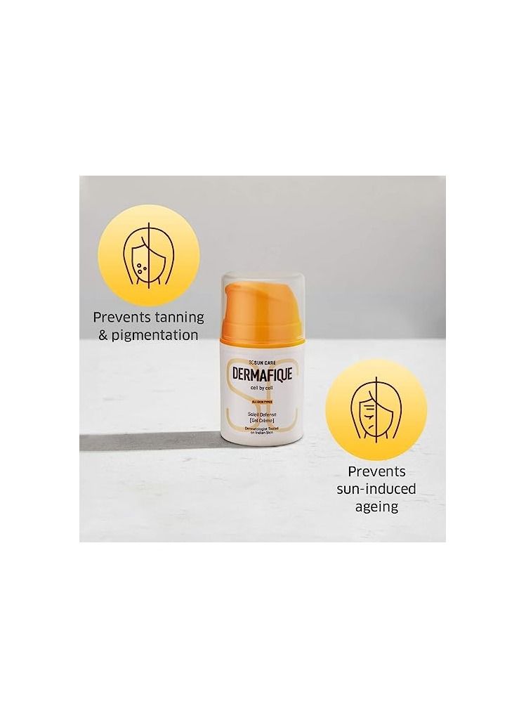 Dermafique Soleil Defense Gel Crème SPF 30 Sunscreen   50g - Image 4