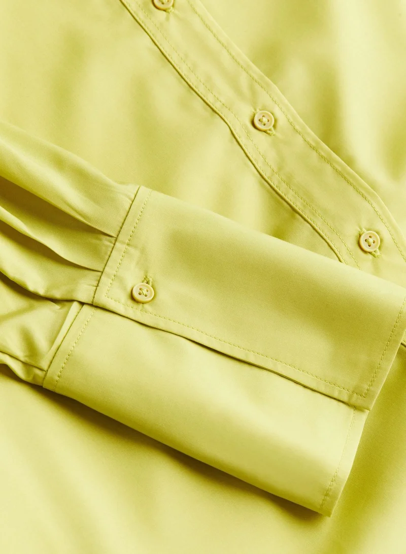 H&M Oversized Poplin Dress